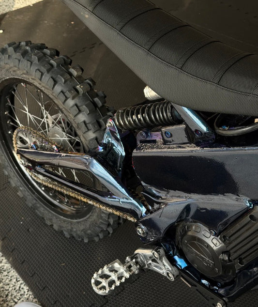 Sparkly Glossy Midnight Blue Wrap